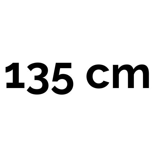 135 cm