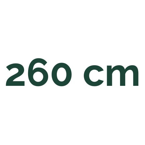 260 cm